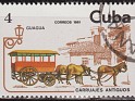 Cuba - 1981 - Transport - 4C - Multicolor - Cuba, Transportation - Scott 2421 - Guagua Old Horse Carriages - 0